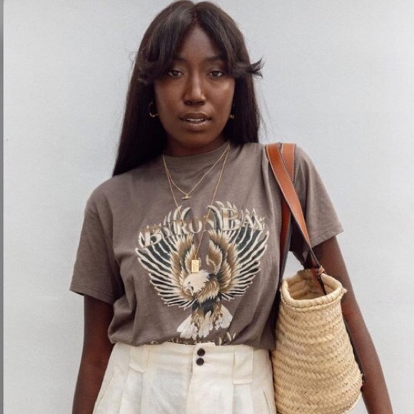 Spell Tops - 🌿 Surf & Sun Biker Tee ~ Ash